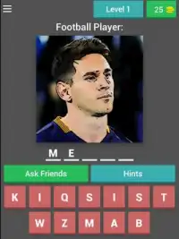 Guess The Football Player Quiz Screen Shot 4