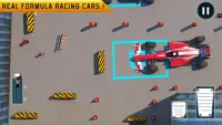 Formula Racing Car Parking Free Game Screen Shot 1