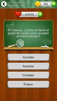 ¿Qué sabes de Secundaria? Screen Shot 4