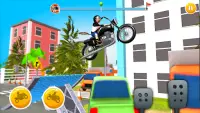 Cartoon Cycle Racing Game 3D Screen Shot 5