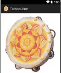 Virtual tambourine Screen Shot 0