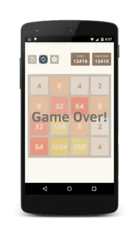 2048 Math Puzzle Game Screen Shot 3