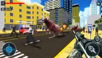 Angry Bull Attack: tiroteo de la corrida de toros Screen Shot 2