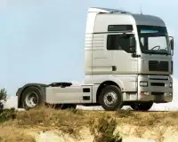Пазл с грузовиками MAN TGA Screen Shot 2