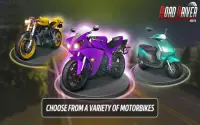 Corrida de motocicletas Screen Shot 13
