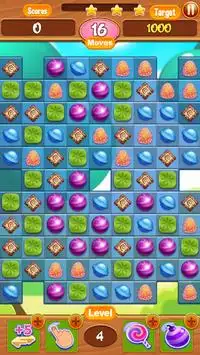 Candy Garden 2:Match 3 Puzzle Screen Shot 1