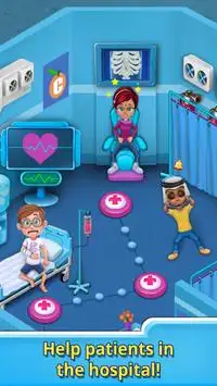 Trò chơi bác sĩ: Bệnh viện cấp cứu Screen Shot 5