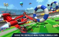Flying Formula Car Racing Game Screen Shot 0