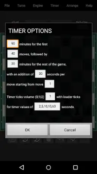 ChessDroid: jeu d'échecs hors ligne, moteur Screen Shot 4