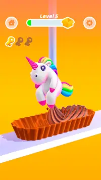 Perfect Cream: Cake Games Screen Shot 0