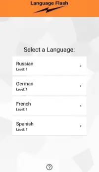 Language Flash: Learn Vocabulary Fast! Screen Shot 1