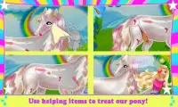 Rainbow Pony Care Screen Shot 2