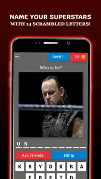 Tebak The WWE Superstars Nama - Bahasa Indonesia Screen Shot 1