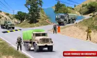 US Army Truck Simulator 3D Game Screen Shot 3