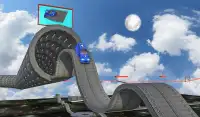 Impossible sky tracks car stunt simulator Screen Shot 22