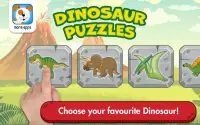 Dinosaur Puzzles Lite - Fun Dino Game for Kids Screen Shot 0