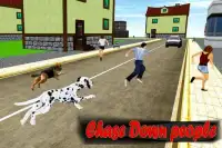 Angry Dog City Attack Sim Screen Shot 4