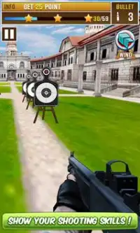 Sniper Shooting Star - Target Shooting Games Screen Shot 1