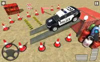 पुलिस कार पार्किंग : कार गेम्स Screen Shot 1