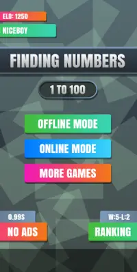 Finding Number 1 To 100 Online Screen Shot 0