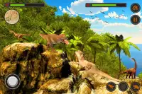 Wild Dinosaur family life jungle simulator Screen Shot 10