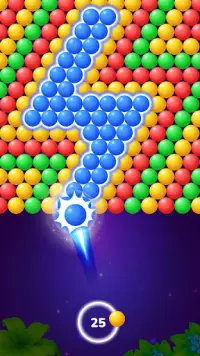 Bubble Shooter- Permainan Bola Screen Shot 1