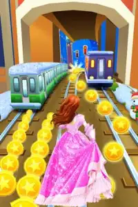 Subway royal Princess Runner-सबवे राजकुमारी धावक Screen Shot 1