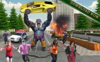 City Smasher Angry Gorilla Simulator: Rampage Game Screen Shot 9