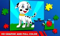Jigsaw Puzzle Animal Cartoon Kids Screen Shot 0