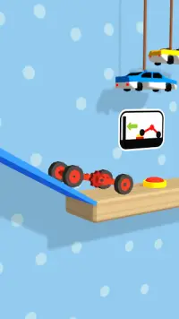 Folding Car: Puzzle game. Fun racing car simulator Screen Shot 0