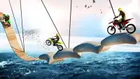 Gila Sepeda Stunts Gratis: Skill New Game Screen Shot 3