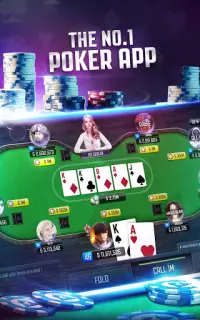 Poker Online: 포커 텍사스 홀뎀 Casino 무료 포커 Games Screen Shot 16