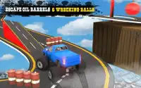 Impossível Stunt Faixas: Monstro Jogos de caminhão Screen Shot 8