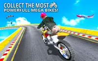 Mega Ramp Balap sepeda - Master Ketangkasan Moto Screen Shot 3