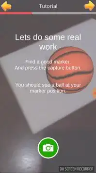 Ultimate AR Basket Ball Screen Shot 1