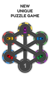 Hexa Parking - Combination puzzle & Brain training Screen Shot 0