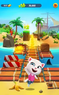 Talking Tom: Corrida do Ouro Screen Shot 8