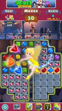Jewel Dungeon - Match 3 Puzzle Screen Shot 2