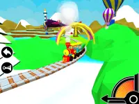 3D xe lửa tṛ chơi cho trẻ em Screen Shot 12