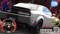 Drag Rider - Dodge Challenger Simulator 2019 Screen Shot 1