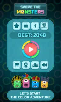 Swipe The Monsters - Idle Match 2 Color Puzzle Screen Shot 3