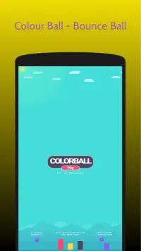 Colour Ball - Bounce Ball Game Screen Shot 0