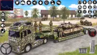 Army Truck Driving Jeep Sim Screen Shot 2