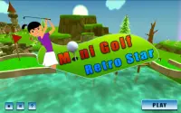 Mini Golf Retro Star Screen Shot 0
