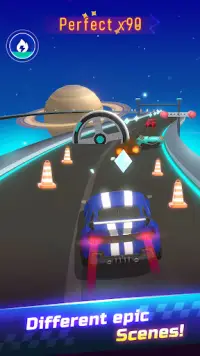 Music Beat Racer - Car Racing Screen Shot 2