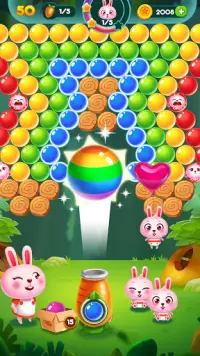 Bubble Bunny: Animal Forest Shooter Screen Shot 2