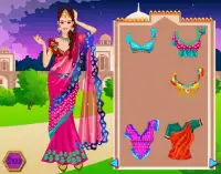Girls Games - Dress Up Indians Screen Shot 5