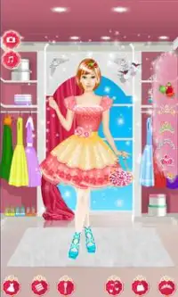 College Girl Princess Dress Up Game For Girls Screen Shot 1