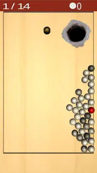 भूलभुलैया - एक छेद में रोल गेंदें Screen Shot 2