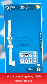 Dominoes - trò chơi trực điển Screen Shot 1